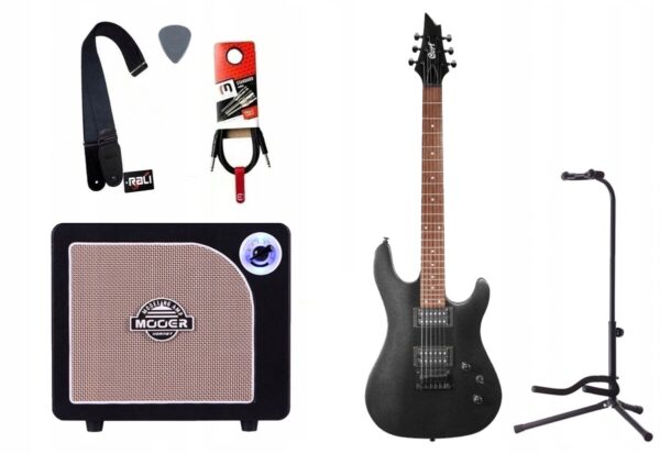 Gitara elektryczna + wzmacniacz 15W zestaw 1369