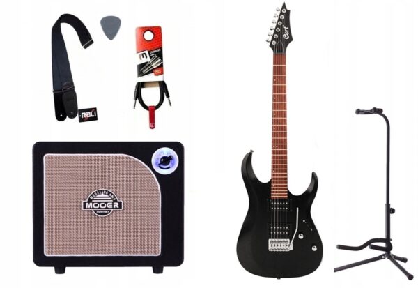 Gitara elektryczna + wzmacniacz 15W zestaw 1370