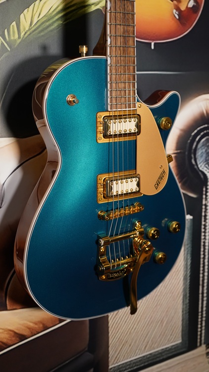 Gretsch Electromatic Pristine LTD JET Single-Cut with Bigsby Petrol3 Gretsch Electromatic Pristine LTD JET Single-Cut with Bigsby Petrol3