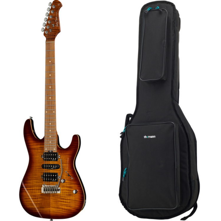 Harley Benton Fusion-III HSH Roasted Bundle - Vibe