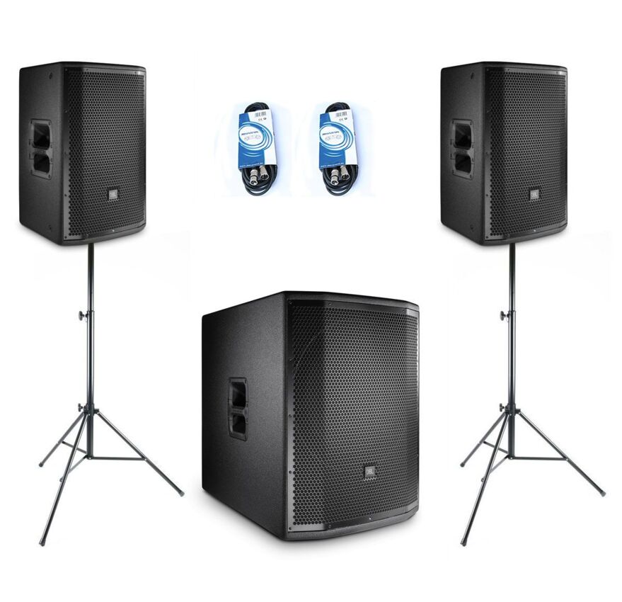 JBL 2x PRX812W + PRX818XLFW - zestaw nagłośnieniowy JBL 2x PRX812W + PRX818XLFW - zestaw nagłośnieniowy