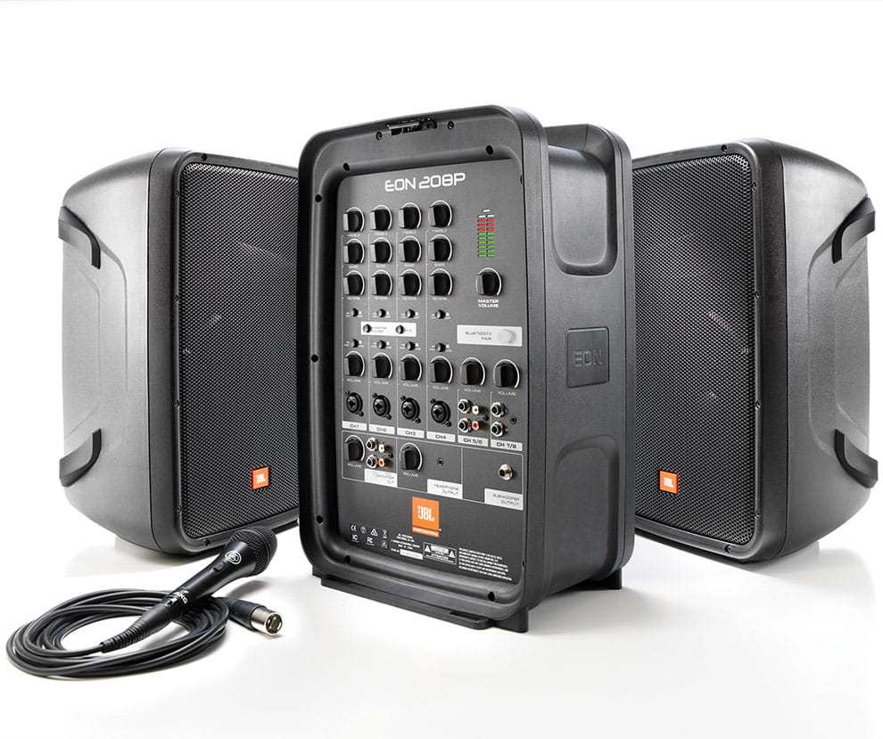 JBL EON208P – zestaw nagłośnieniowy z Bluetooth JBL EON208P – zestaw nagłośnieniowy z Bluetooth