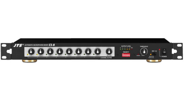 JTS CS-8 - automatyczne miksery mikrofonowe