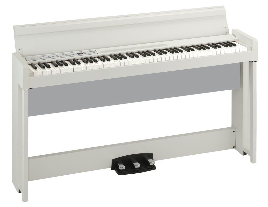 KORG C1 WH białe + ŁAWKA0 KORG C1 WH białe + ŁAWKA0