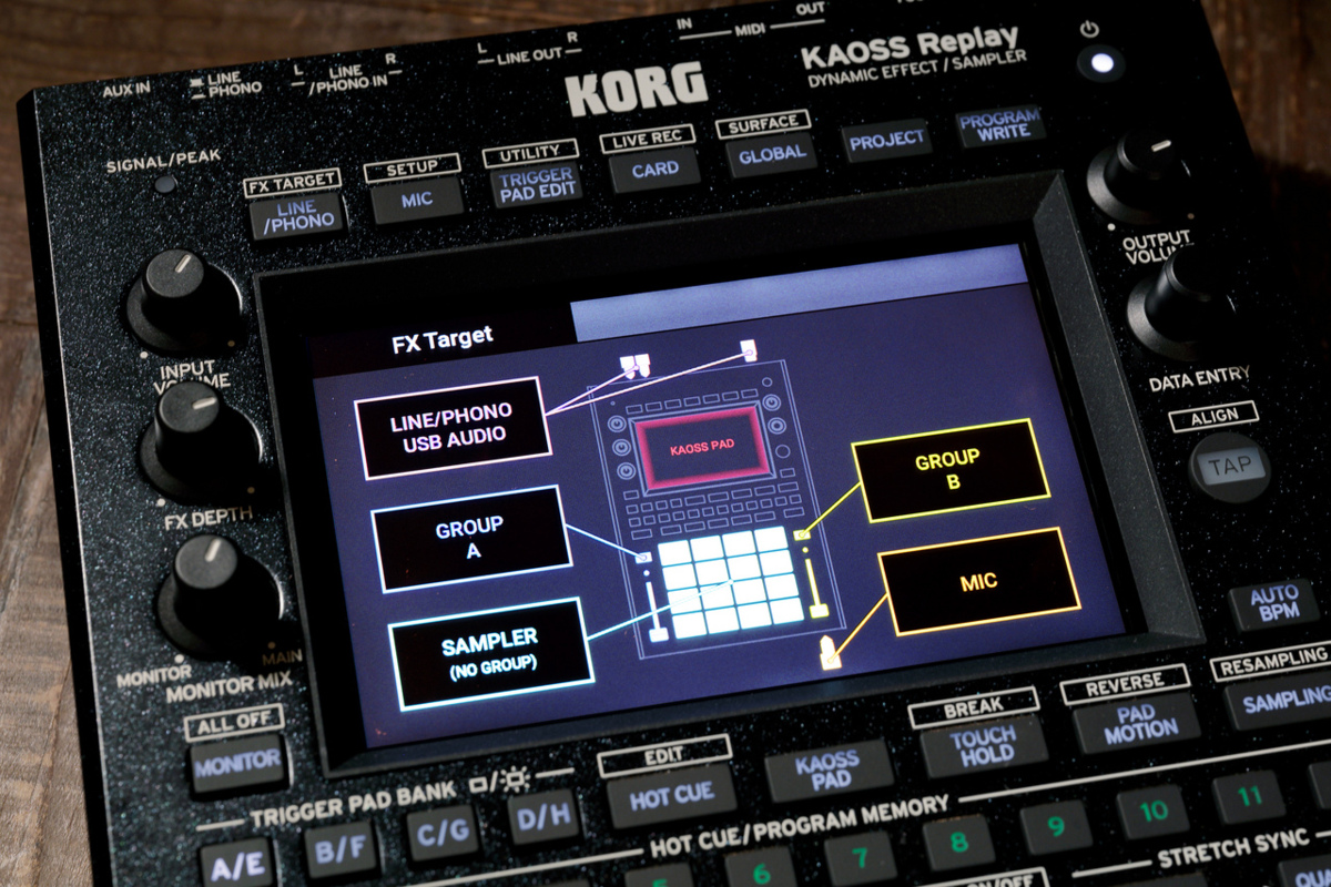 KORG KAOSS Replay1 KORG KAOSS Replay1
