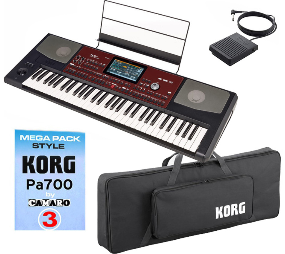 KORG PA700 + POKROWIEC + PEDAŁ (PA-700)2 KORG PA700 + POKROWIEC + PEDAŁ (PA-700)2