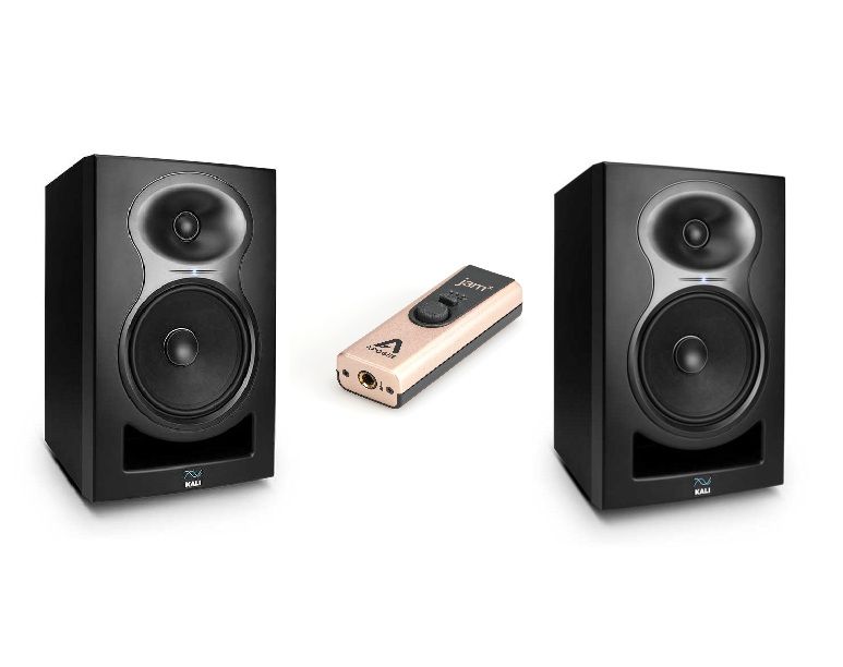 Kali Audio 2x LP-6 V2 + Apogee Jam X - monitor studyjny aktywny + interfejs audio Kali Audio 2x LP-6 V2 + Apogee Jam X - monitor studyjny aktywny + interfejs audio