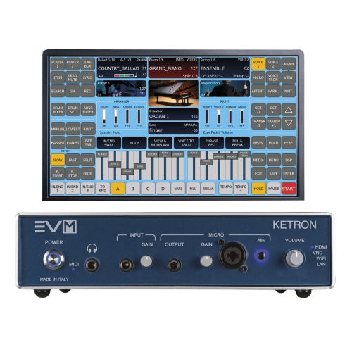 Ketron EVENT EVM PACK - moduł brzmieniowy EVM + Monitor + Pokrowiec