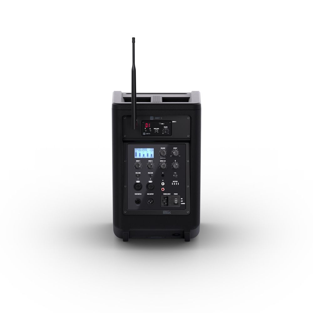 LD Systems ANNY 8 HHD B5 - kolumna zasilana bateryjnie z mikrofonem2 LD Systems ANNY 8 HHD B5 - kolumna zasilana bateryjnie z mikrofonem2