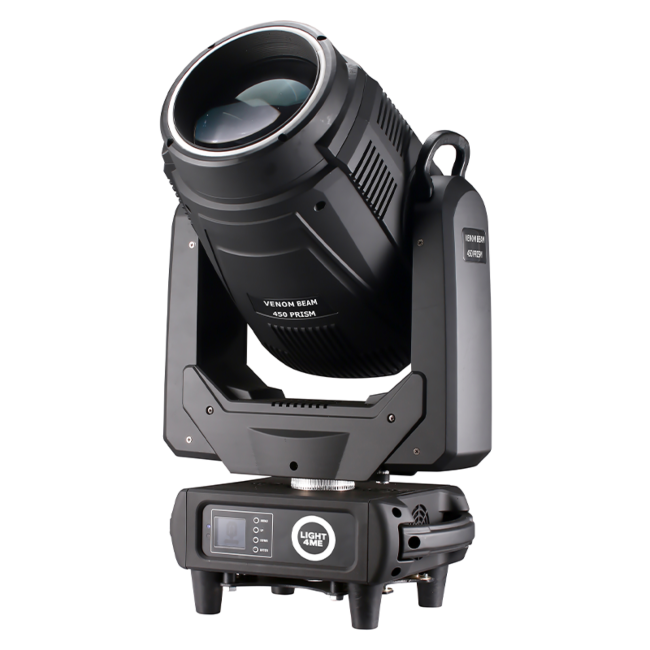 LIGHT4ME VENOM BEAM 450 PRISM głowica ruchoma LED LIGHT4ME VENOM BEAM 450 PRISM głowica ruchoma LED