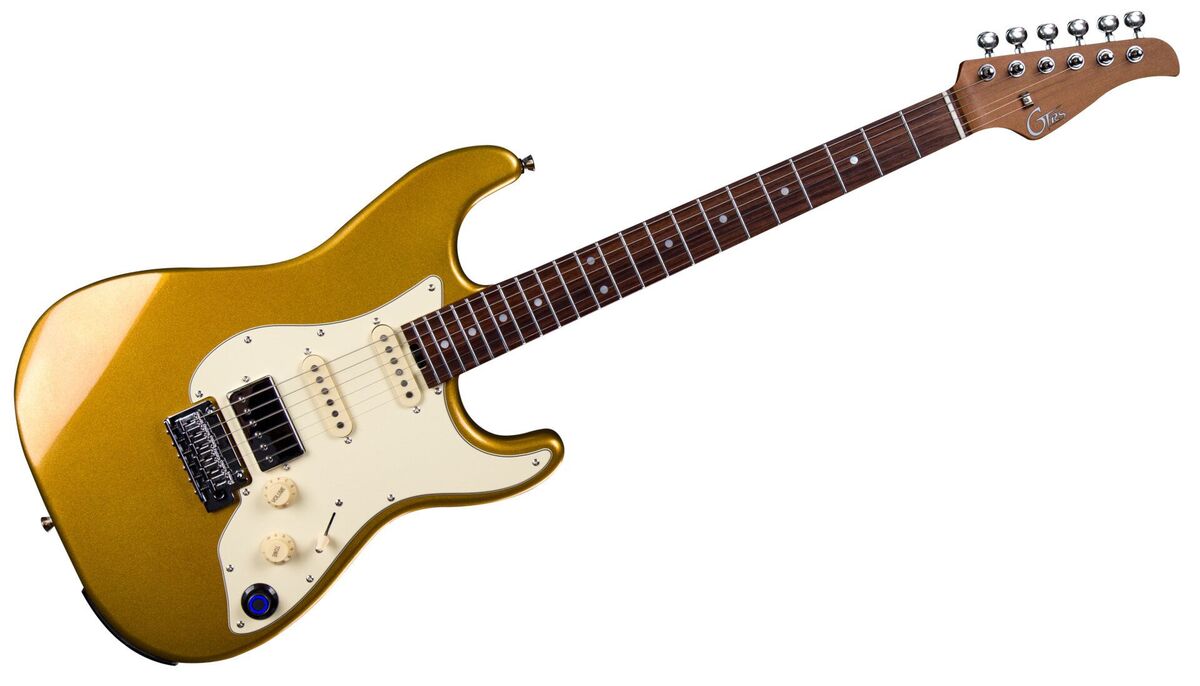 Mooer GTRS Guitars Standard 800 Intelligent Guitar (S800) - Gold - gitara elektryczna Mooer GTRS Guitars Standard 800 Intelligent Guitar (S800) - Gold - gitara elektryczna