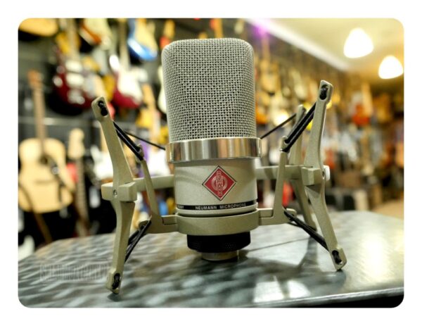 Neumann TLM 102 Studio Set ][ Pojemnościowy mikrofon studyjny z koszykiem
