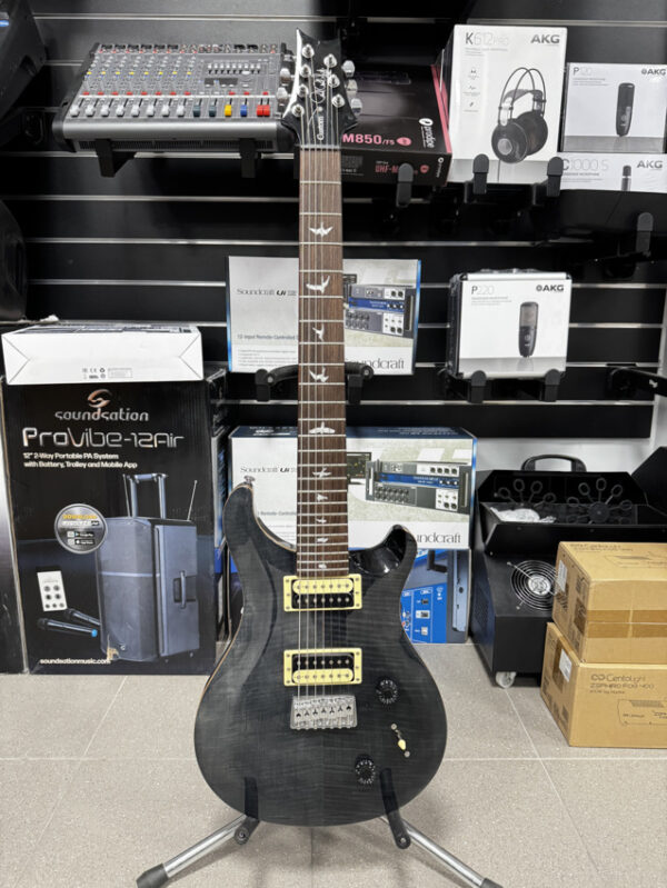 PRS 2018 SE SVN Gray Black gitara elektryczna - ekspozycja0