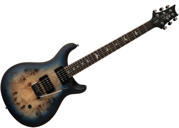 PRS SE Custom 24-08 Poplar Burl Limited Edition Lake Blue Midnight Burst – gitara elektryczna