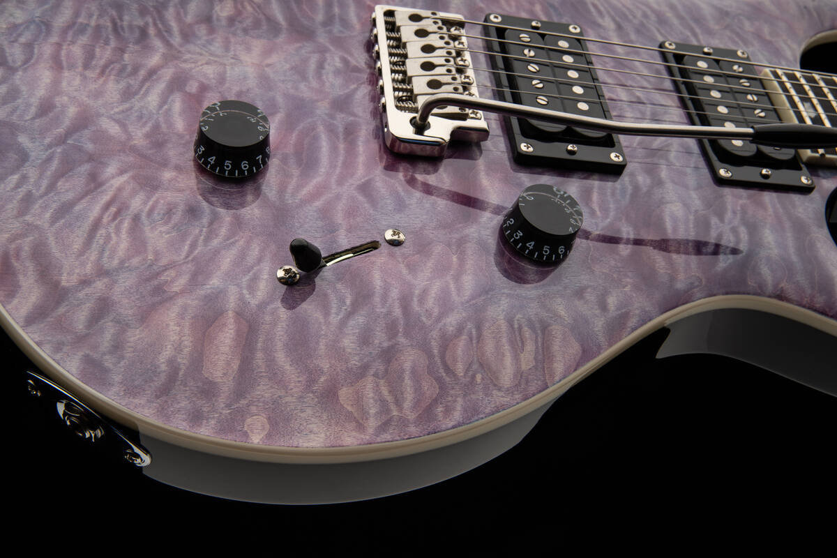PRS SE Custom 24 Quilt Violet - gitara elektryczna3 PRS SE Custom 24 Quilt Violet - gitara elektryczna3