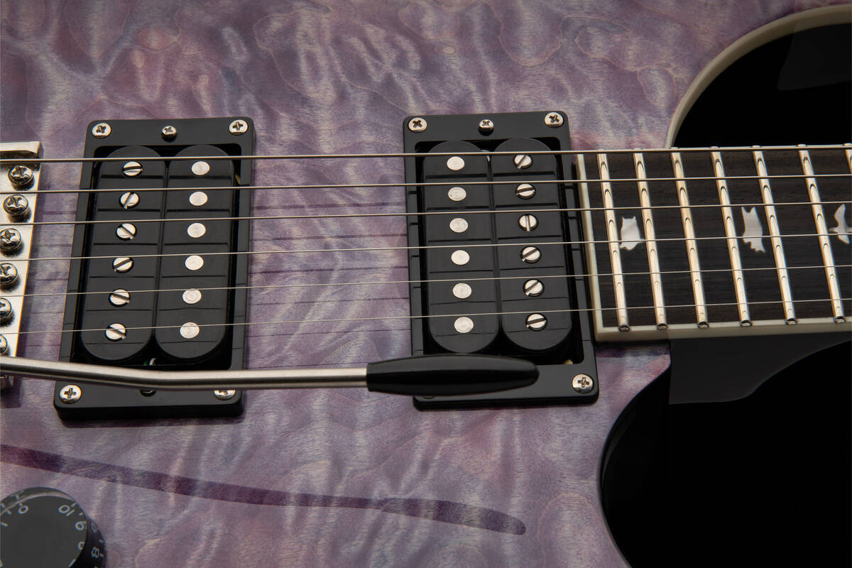 PRS SE Custom 24 Quilt Violet - gitara elektryczna2 PRS SE Custom 24 Quilt Violet - gitara elektryczna2