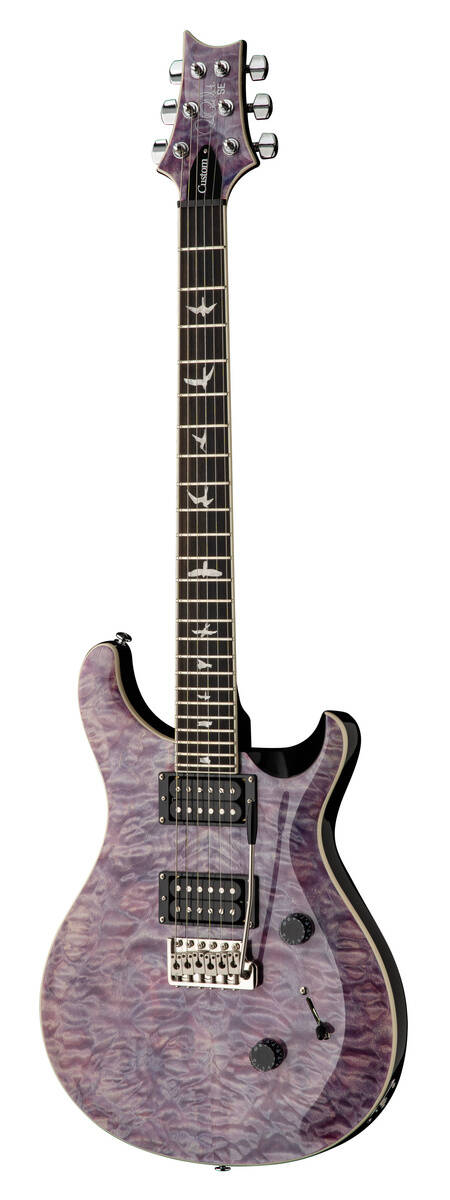 PRS SE Custom 24 Quilt Violet - gitara elektryczna0