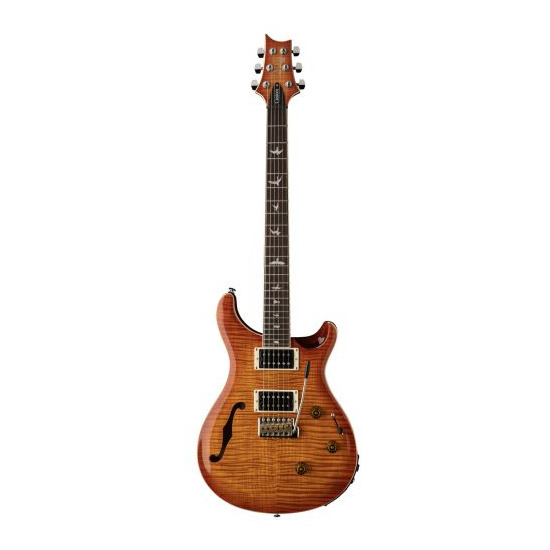 PRS SE Custom 24 Semi Hollow Piezo Vintage Sunburst - gitara elektryczna