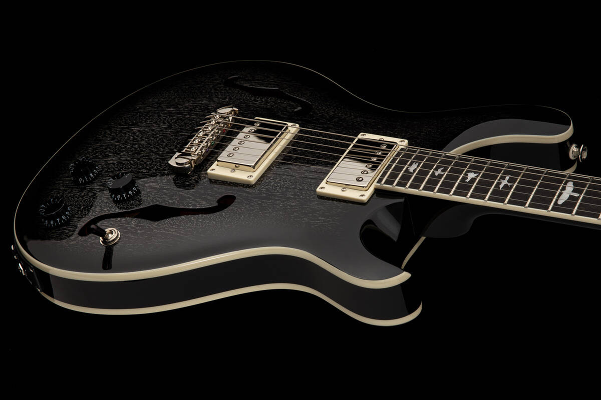 PRS SE Hollowbody Standard Piezo Dog Hair Smokeburst - gitara elektryczna3 PRS SE Hollowbody Standard Piezo Dog Hair Smokeburst - gitara elektryczna3