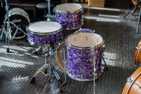 Polmuz Birch Model 3 (18/12/14/14) - no hardware - vintage purple pearl