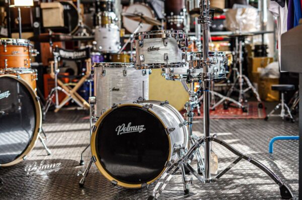 Polmuz Birch Model 3 (18/12/14/14) - no hardware - white swirl