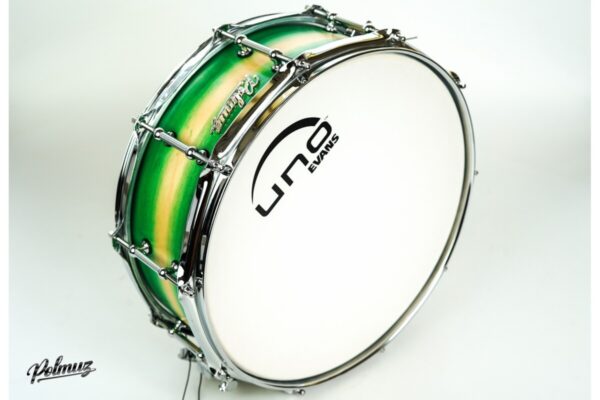 Polmuz model 1 Maple 14x5,5 Green Natural Fade made in Poland0