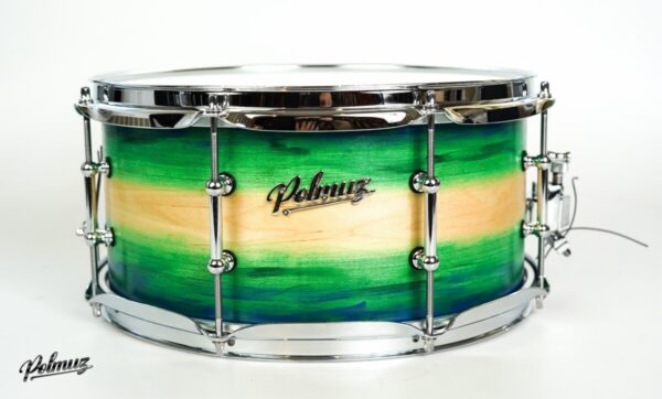 Polmuz model 1 Maple Artist 13x6,5 Blue Green Natural Fade made in Poland