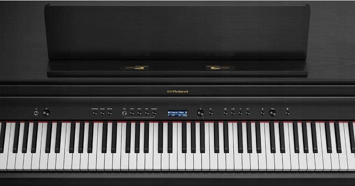 Roland HP-702 CH - Pianino cyfrowe (czarny mat) HP7021 Roland HP-702 CH - Pianino cyfrowe (czarny mat) HP7021
