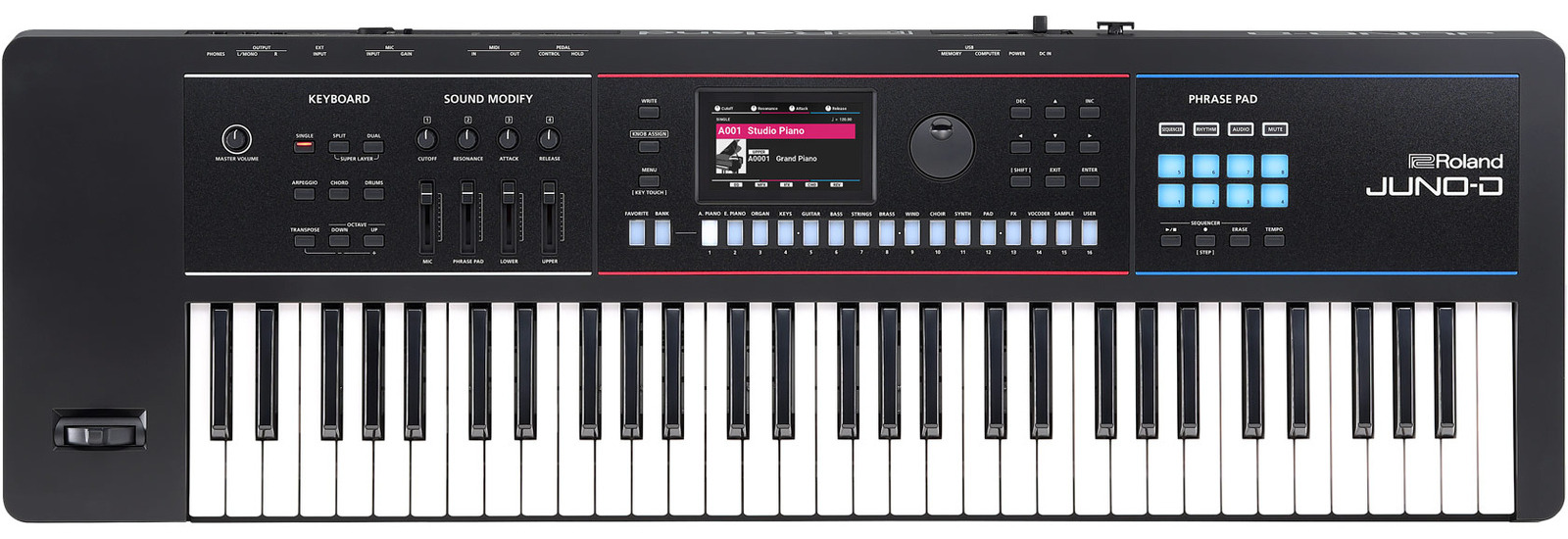 Roland JUNO-D6 61 klawiszy syntezator Roland JUNO-D6 61 klawiszy syntezator