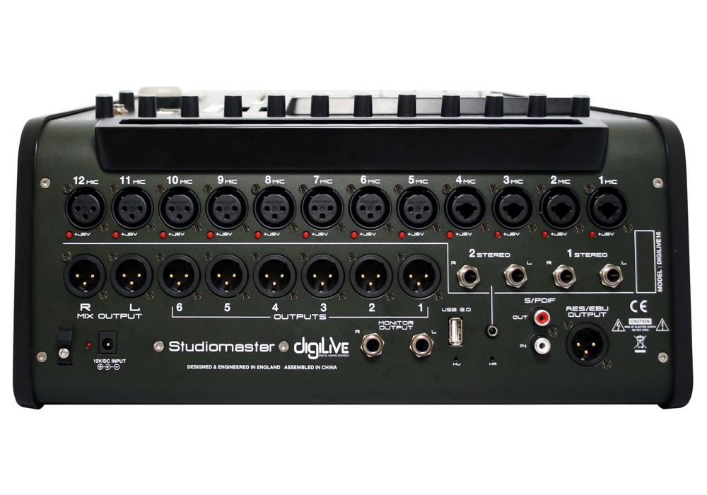 STUDIOMASTER DIGILIVE 16 16 Input -16 Bus - 8 Output - Mikser Cyfrowy2 STUDIOMASTER DIGILIVE 16 16 Input -16 Bus - 8 Output - Mikser Cyfrowy2