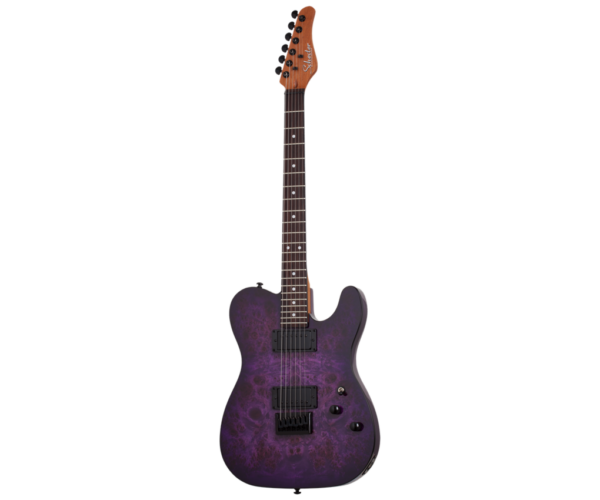 Schecter PT Standard Purple Burst Burl 3956