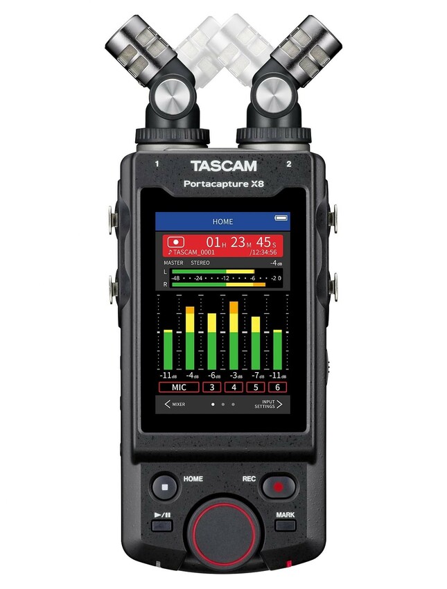 Tascam Portacapture X8 - rejestrator cyfrowy Tascam Portacapture X8 - rejestrator cyfrowy