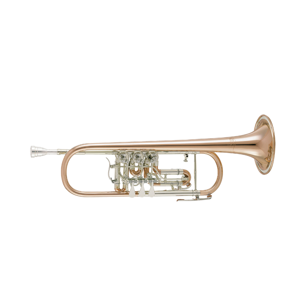 Trąbka Bb złoty mosiądz lakier trigger CTR 701R Cerveny Trąbka Bb złoty mosiądz lakier trigger CTR 701R Cerveny