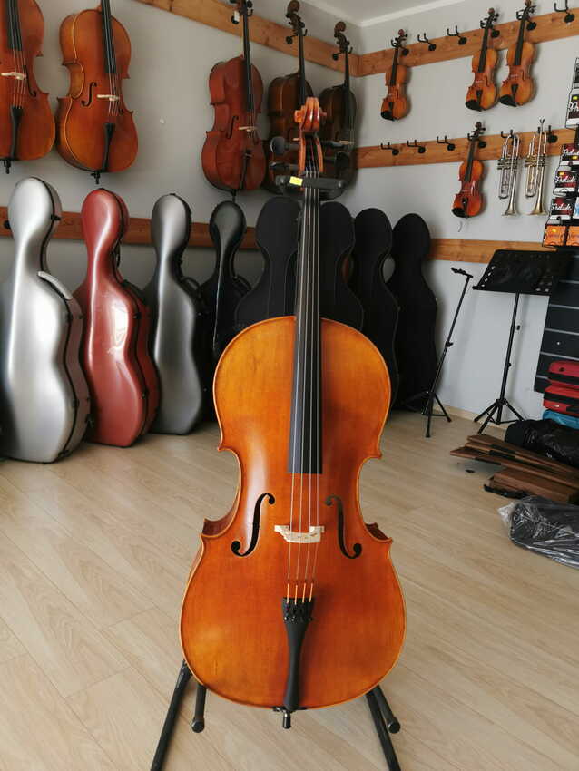 Wiolonczela lutnicza 4/4 Południowe Lutnictwo Virtuoso Wiolonczela lutnicza 4/4 Południowe Lutnictwo Virtuoso