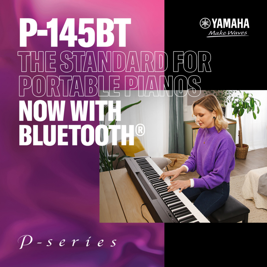 YAMAHA P-145BT + STATYW X + ŁAWKA + SŁUCHAWKI6 YAMAHA P-145BT + STATYW X + ŁAWKA + SŁUCHAWKI6