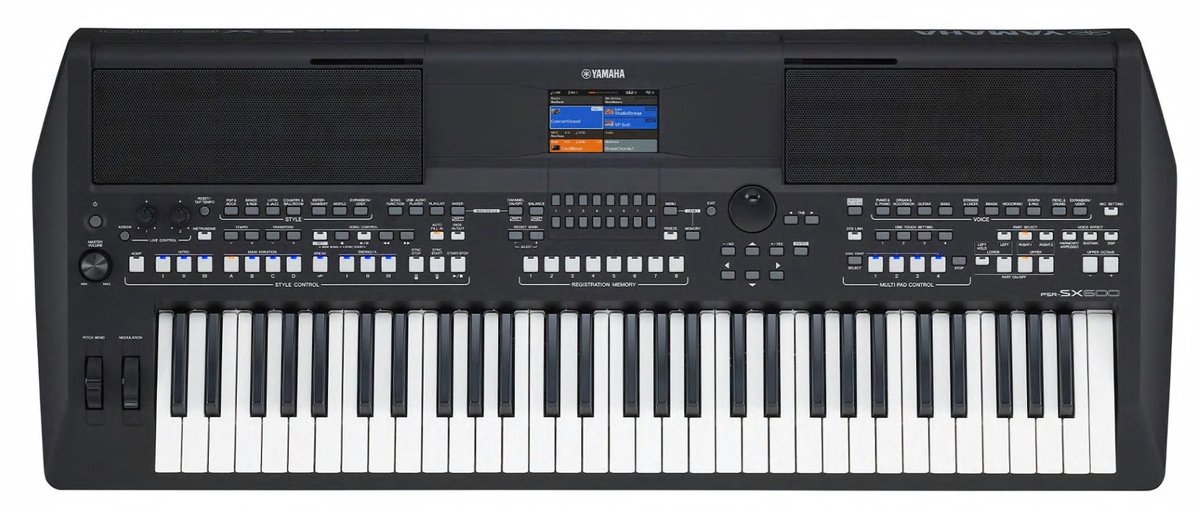 YAMAHA PSR-SX600 + 5 packów i style0 YAMAHA PSR-SX600 + 5 packów i style0