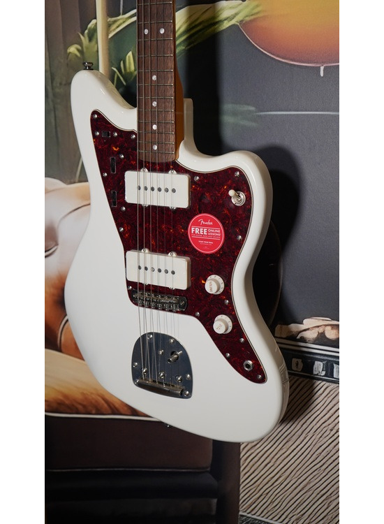 ZESTAW Squier Classic Vibe '60s Jazzmaster Olympic White1 ZESTAW Squier Classic Vibe '60s Jazzmaster Olympic White1