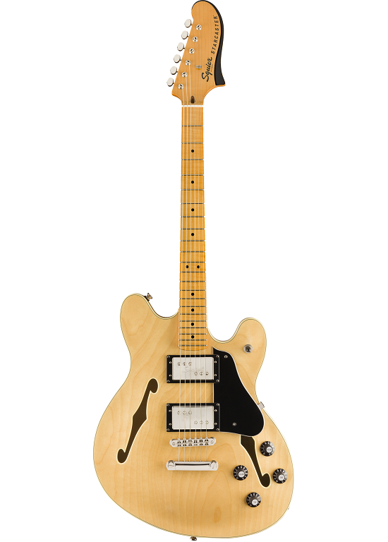 ZESTAW Squier Classic Vibe Starcaster MN NAT0