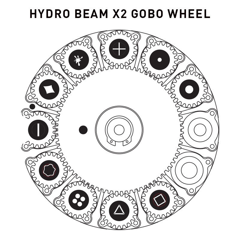 ADJ Hydro Beam X2 - głowa ruchoma typu beam B-STOCK3 ADJ Hydro Beam X2 - głowa ruchoma typu beam B-STOCK3