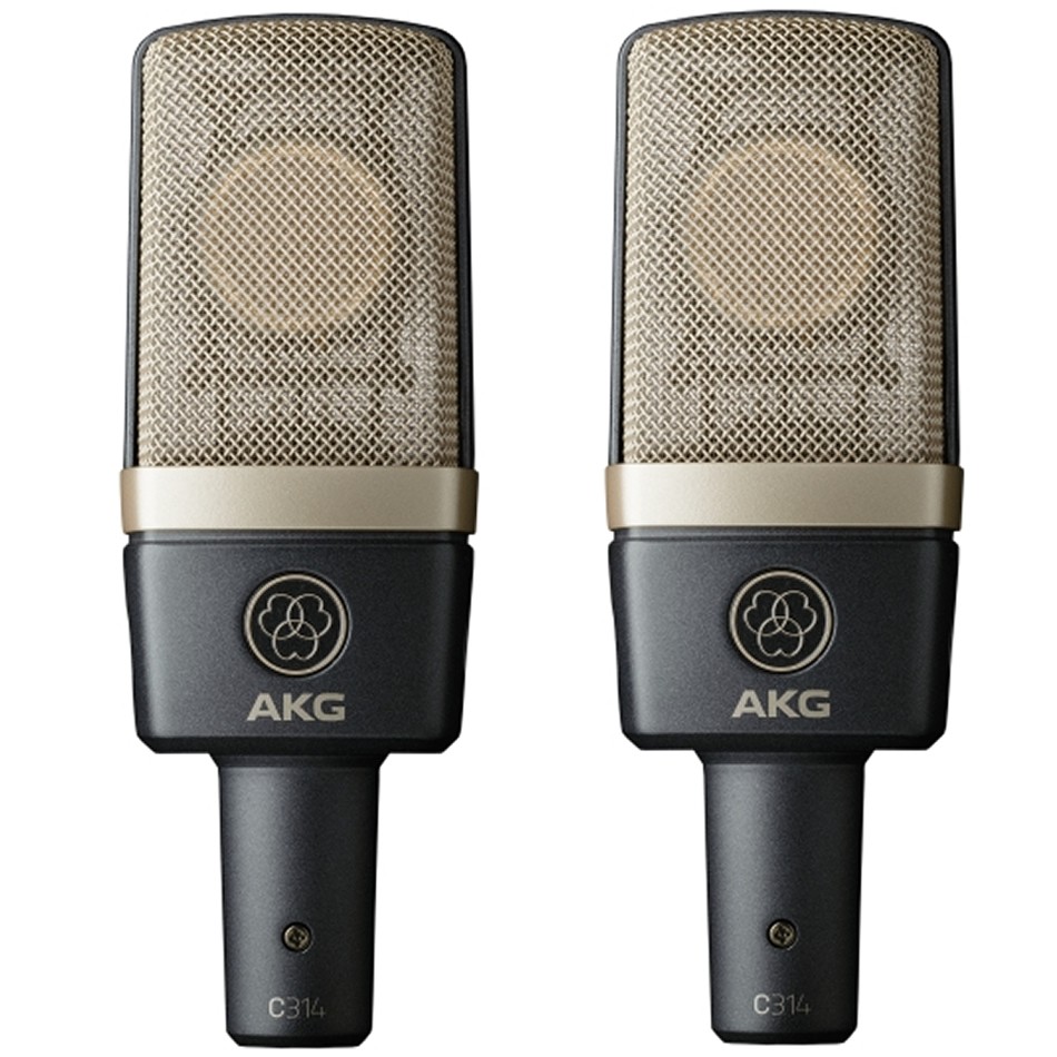 AKG C314 MATCHED PAIR - mikrofon pojemnościowy AKG C314 MATCHED PAIR - mikrofon pojemnościowy