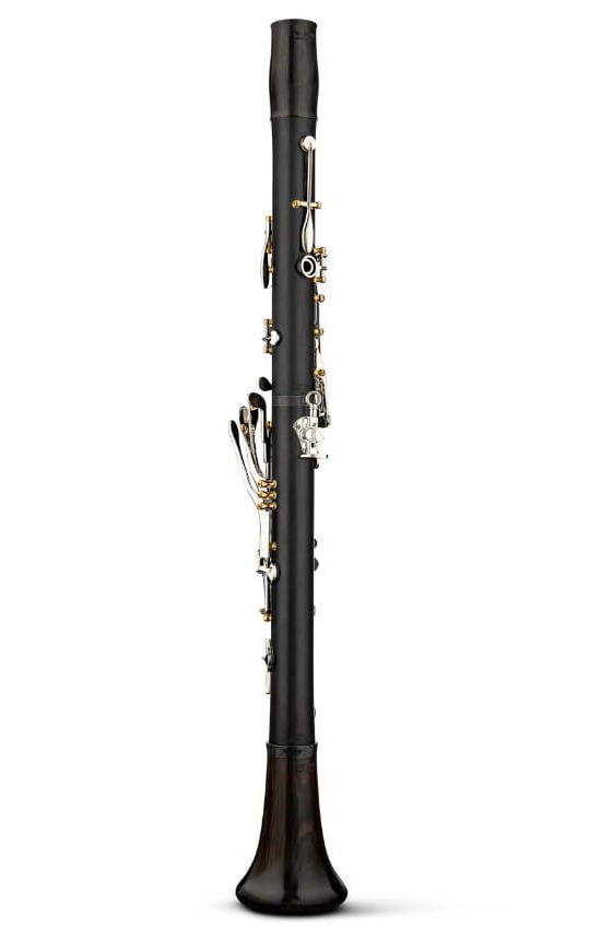 BACKUN Q, klarnet B, 18 klap, Grenadilla, Gold0