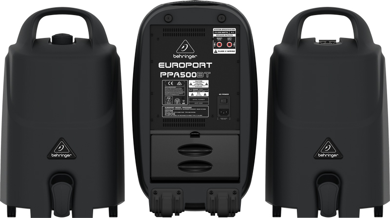 Behringer PPA500BT SET - przenośny zestaw nagłośnieniowy z bluetooth1 Behringer PPA500BT SET - przenośny zestaw nagłośnieniowy z bluetooth1