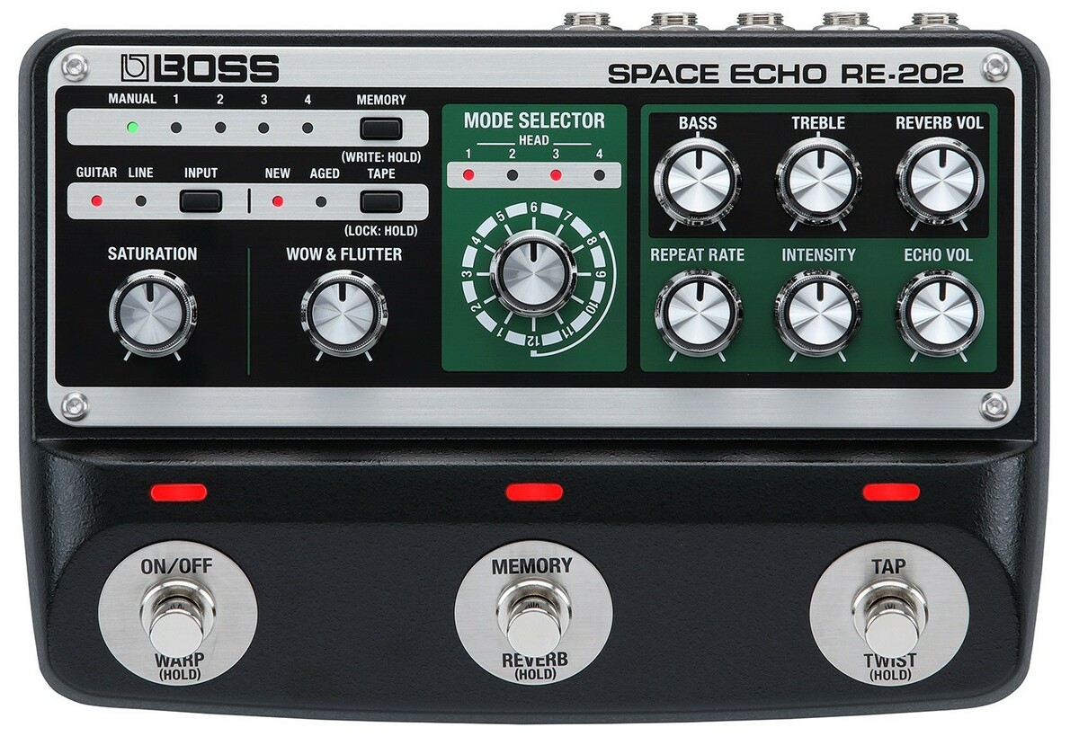 Boss RE-202 Space Echo Delay Reverb - efekt gitarowy Boss RE-202 Space Echo Delay Reverb - efekt gitarowy