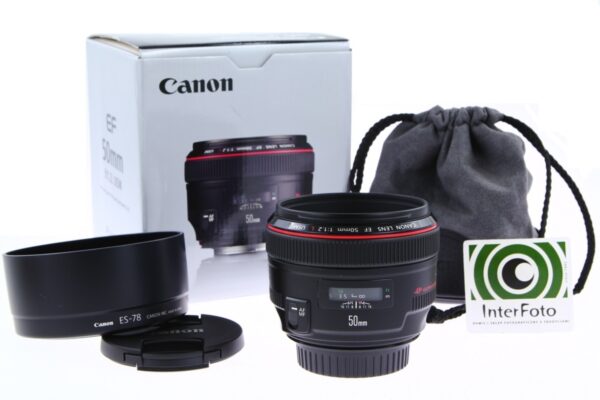 Canon 50mm f/1.2 L USM0