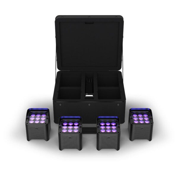 Chauvet Freedom PAR H9 IP X4 - Komplet Naświetlaczy Bezprzewodowych0