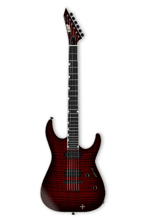 ESP USA M-II NTB NT Black Cherry Sunburst