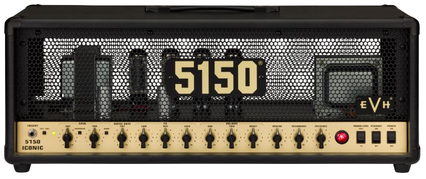 EVH 5150 Iconic Series EL34 80W Head Black EVH 5150 Iconic Series EL34 80W Head Black