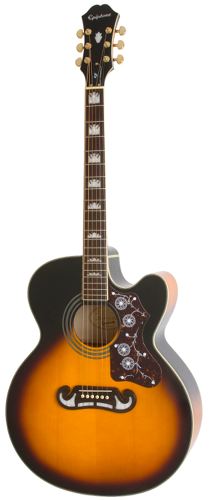 Epiphone J-200 EC Studio Vintage Sunburst
