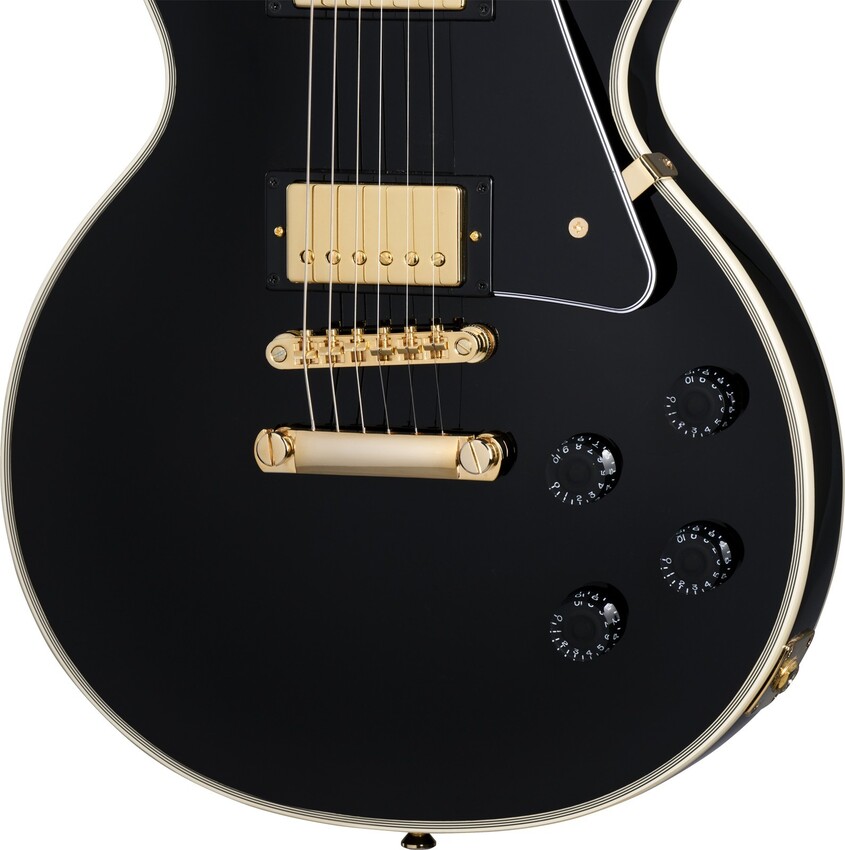 Epiphone Les Paul Custom Ebony gitara elektryczna + pokrowiec5 Epiphone Les Paul Custom Ebony gitara elektryczna + pokrowiec5