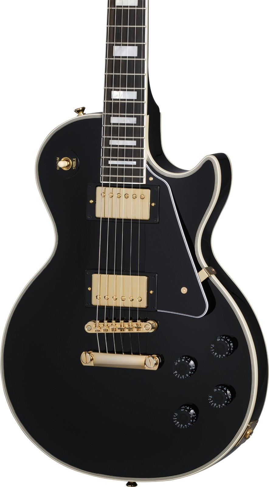 Epiphone Les Paul Custom Ebony gitara elektryczna + pokrowiec4 Epiphone Les Paul Custom Ebony gitara elektryczna + pokrowiec4